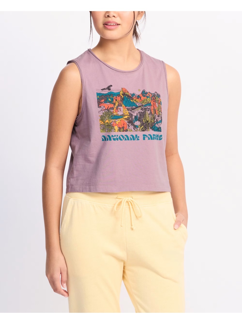Looney Tunes x Parks Project Postcard Tank